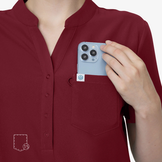 Elsa Top Burgundy